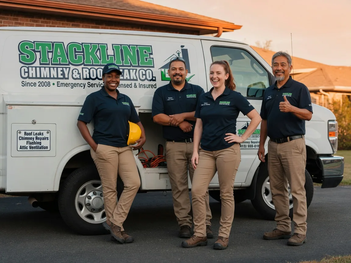 Chimney flashing repair company in Cleveland, WV
